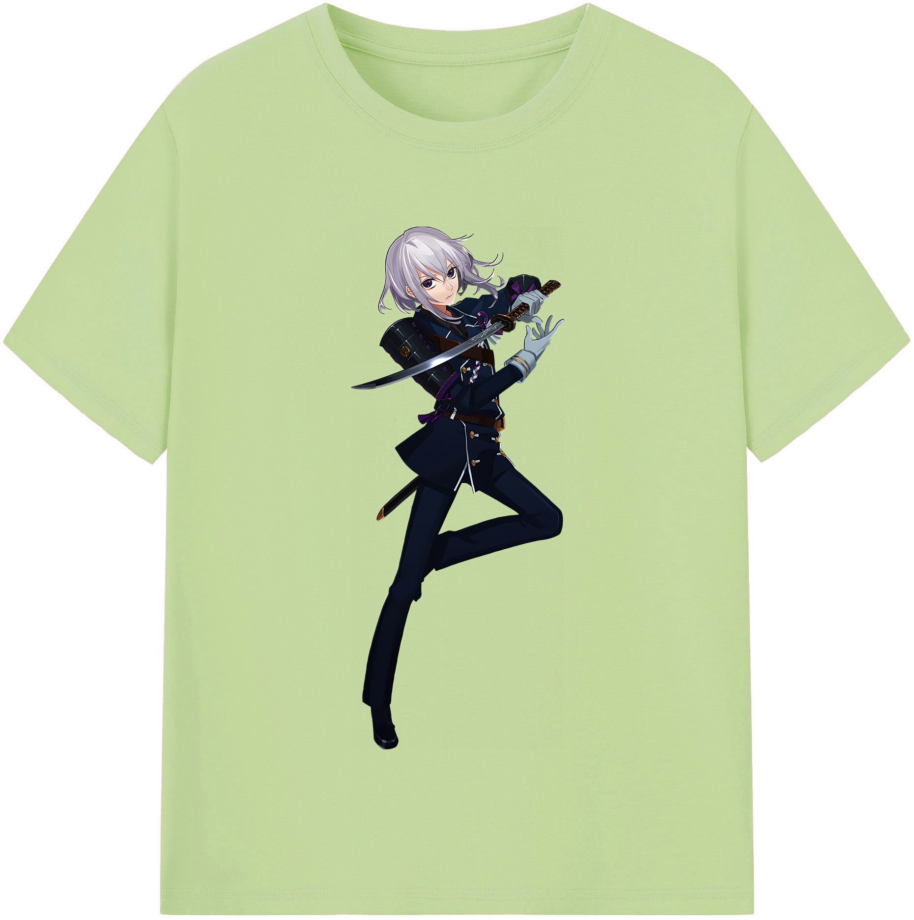 （画像用） 刀剣乱舞 Touken Ranbu 綿100％半袖Tシャツ（フロントプリント）